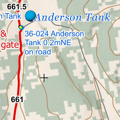 ANST Topo Map 36-2 Coconino Rim 2 a Preview 3