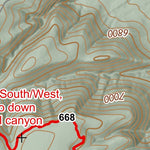 ANST Topo Map 36-3 Coconino Rim 3 a Preview 3