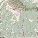 ANST Topo Map 36-3 Coconino Rim 3 Preview 1
