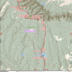 ANST Topo Map 36-3 Coconino Rim 3 Preview 1