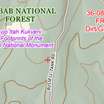 ANST Topo Map 36-3 Coconino Rim 3 Preview 2