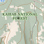 ANST Topo Map 37-1/36-4 Grand Canyon - South Rim 1 Preview 2