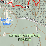 ANST Topo Map 37-1/36-4 Grand Canyon - South Rim 1 Preview 2