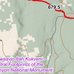 ANST Topo Map 37-2 Grand Canyon - South Rim 2 Preview 2