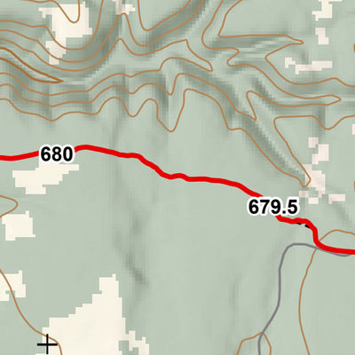 ANST Topo Map 37-2 Grand Canyon - South Rim 2 Preview 2