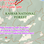 ANST Topo Map 37-3 Grand Canyon - South Rim 3 Preview 2
