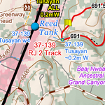 ANST Topo Map 37-4 Grand Canyon - South Rim 4 Preview 3