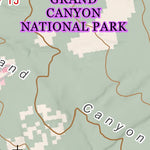 ANST Topo Map 38-1/37-5 Grand Canyon - Inner Gorge 1 a Preview 2