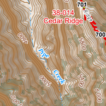 ANST Topo Map 38-1/37-5 Grand Canyon - Inner Gorge 1 Preview 3