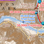 ANST Topo Map 38-2 Grand Canyon - Inner Gorge 2 Preview 2