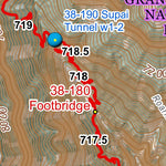 ANST Topo Map 39-1/38-4 Grand Canyon - North Rim 1 Preview 2