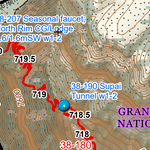 ANST Topo Map 39-1/38-4 Grand Canyon - North Rim 1 Preview 2
