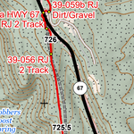 ANST Topo Map 39-2 Grand Canyon - North Rim 2 Preview 3