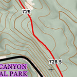 ANST Topo Map 40-1/39-3 Kaibab Plateau South 1 Preview 2