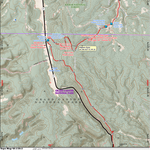 ANST Topo Map 40-1/39-3 Kaibab Plateau South 1 Preview 1