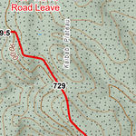 ANST Topo Map 40-1/39-3 Kaibab Plateau South 1 Preview 2