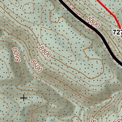 ANST Topo Map 40-1/39-3 Kaibab Plateau South 1 Preview 3