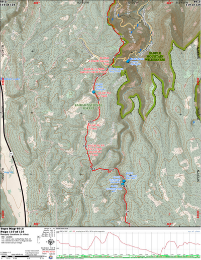 ANST Topo Map 40-2 Kaibab Plateau South 2 Preview 1