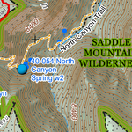 ANST Topo Map 40-2 Kaibab Plateau South 2 Preview 3