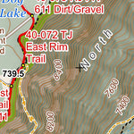 ANST Topo Map 40-3 Kaibab Plateau South 3 Preview 3