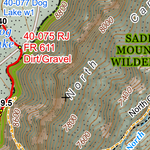 ANST Topo Map 40-3 Kaibab Plateau South 3 Preview 3