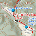 ANST Topo Map 40-4 Kaibab Plateau South 4 Preview 3