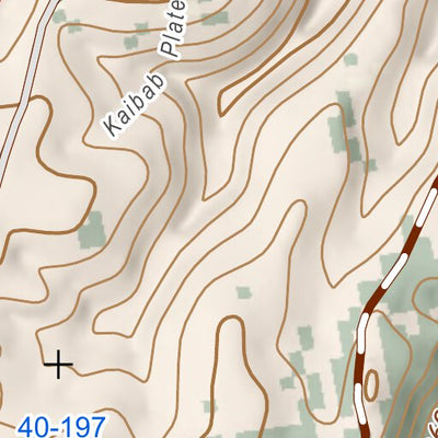 ANST Topo Map 41-1/40-5 Kaibab Plateau Central 1 Preview 2