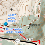 ANST Topo Map 41-1/40-5 Kaibab Plateau Central 1 Preview 3