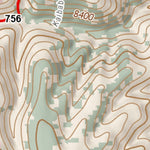 Arizona Trail Association ANST Topo Map 41-2 Kaibab Plateau Central 2 a digital map