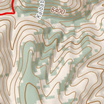 ANST Topo Map 41-2 Kaibab Plateau Central 2 Preview 2