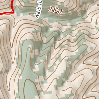 ANST Topo Map 41-2 Kaibab Plateau Central 2 Preview 2
