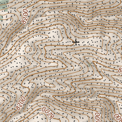 ANST Topo Map 41-2 Kaibab Plateau Central 2 Preview 3