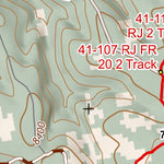 ANST Topo Map 41-3 Kaibab Plateau Central 3 a Preview 2