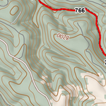 ANST Topo Map 41-3 Kaibab Plateau Central 3 Preview 3