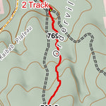 ANST Topo Map 42-1/41-4 Kaibab Plateau North 1 a Preview 2