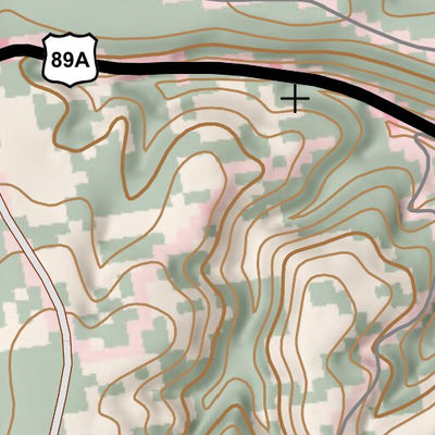 ANST Topo Map 42-1/41-4 Kaibab Plateau North 1 a Preview 3