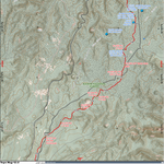 ANST Topo Map 42-2 Kaibab Plateau North 2 Preview 1