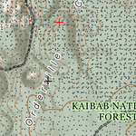 ANST Topo Map 42-2 Kaibab Plateau North 2 Preview 2