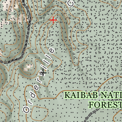 ANST Topo Map 42-2 Kaibab Plateau North 2 Preview 2