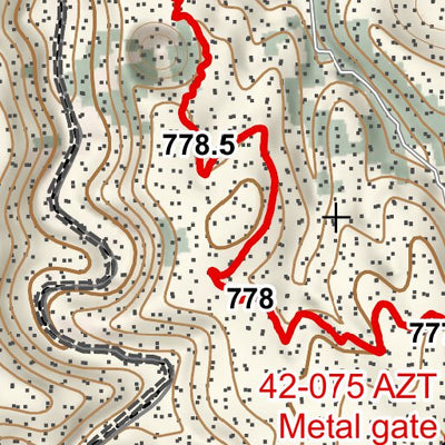ANST Topo Map 42-3 Kaibab Plateau North 3 a Preview 3