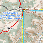 ANST Topo Map 43-1/42/4 Buckskin Mountain 1 Preview 3