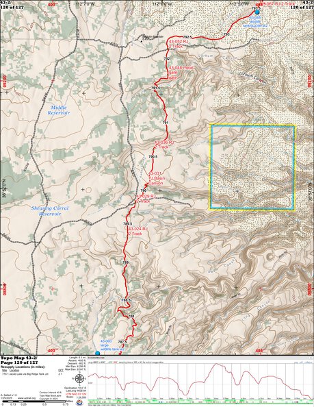 ANST Topo Map 43-2 Buckskin Mountain 2 a Preview 1