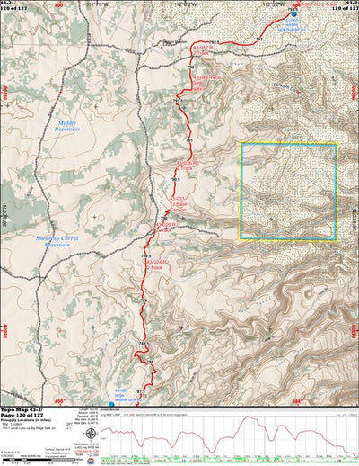 ANST Topo Map 43-2 Buckskin Mountain 2 Preview 1