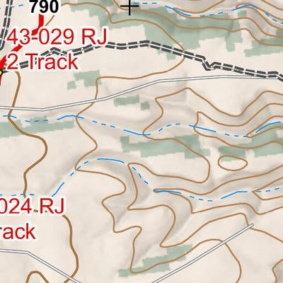 ANST Topo Map 43-2 Buckskin Mountain 2 Preview 2