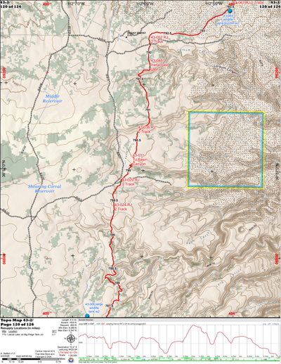 ANST Topo Map 43-2 Buckskin Mountain 2 Preview 1