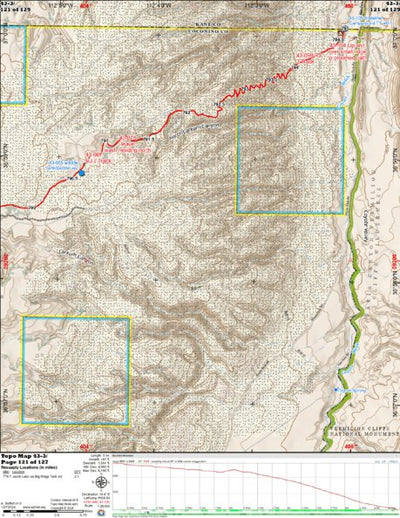 Arizona Trail Association ANST Topo Map 43-3 Buckskin Mountain 3 a digital map