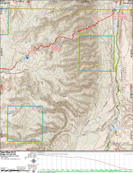 ANST Topo Map 43-3 Buckskin Mountain 3 Preview 1