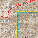 ANST Topo Map 43-3 Buckskin Mountain 3 Preview 3