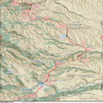 Arizona Trail Association ANST Topo Map 5-1/4-4 Santa Rita Mountains bundle exclusive