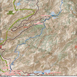 Arizona Trail Association ANST Topo Map Alt11a-1 Pusch Ridge Wilderness Bypass 1 a digital map